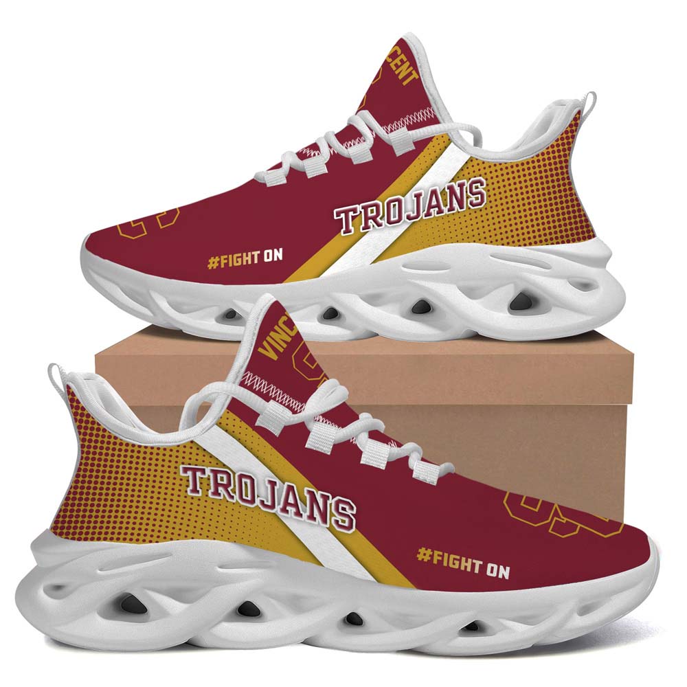 USC Trojans Custom Personalized Max Max Soul Sneaker Running Sport Shoes