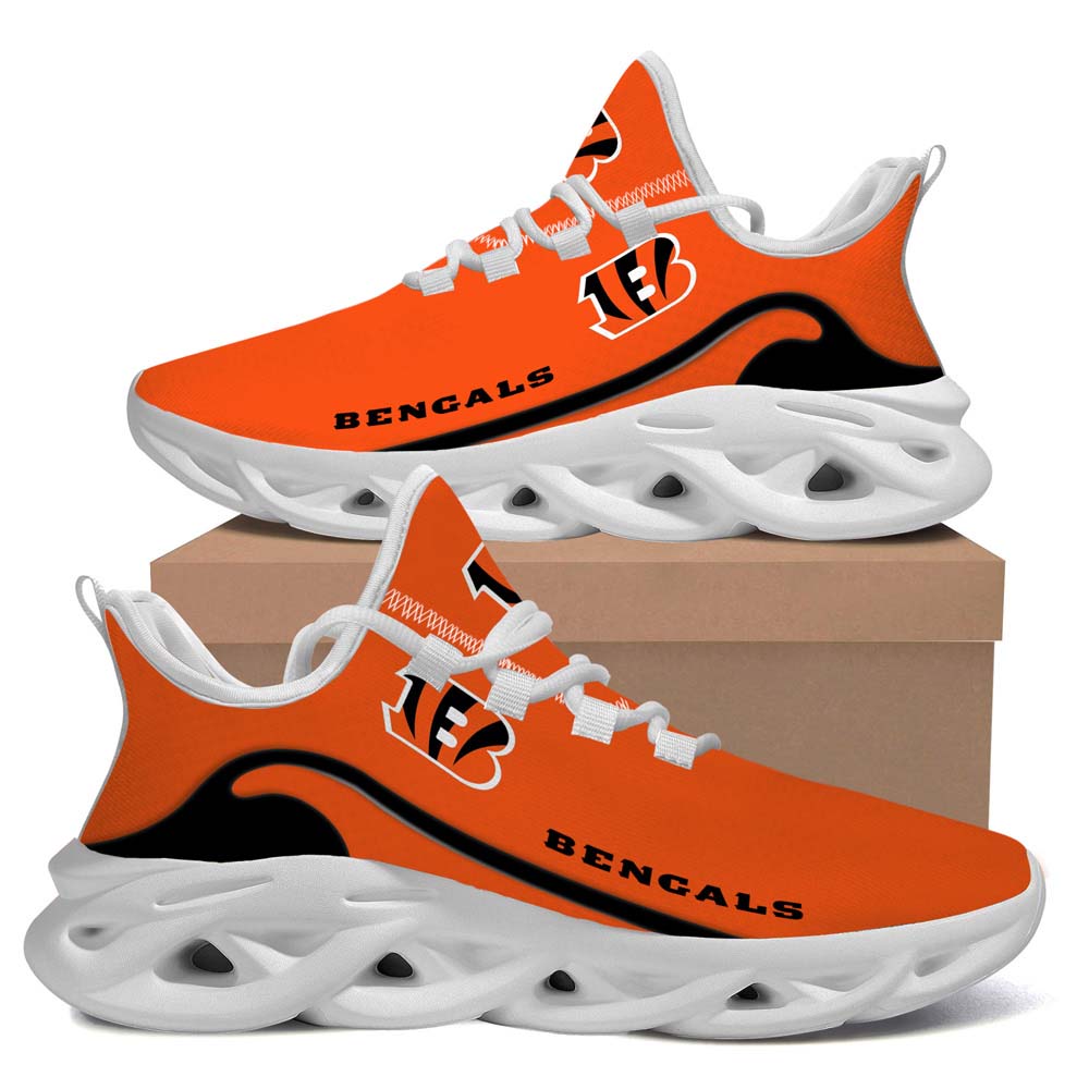 Cincinnati Bengals New Trending D Printed Clunky Max Soul Sneaker Running Sport Shoes