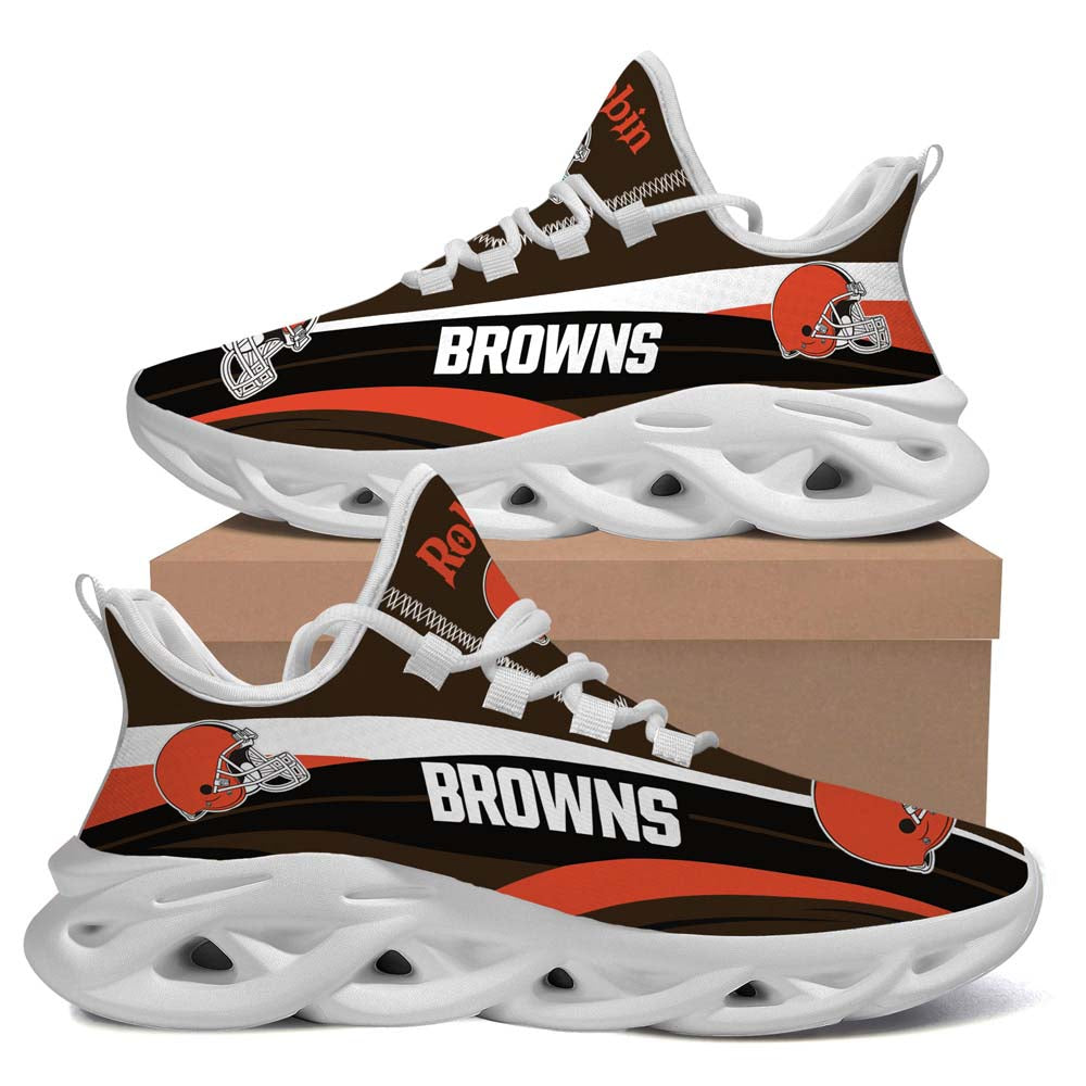 Cleveland Browns Clunky Max Soul Sneaker Running Sport Shoes
