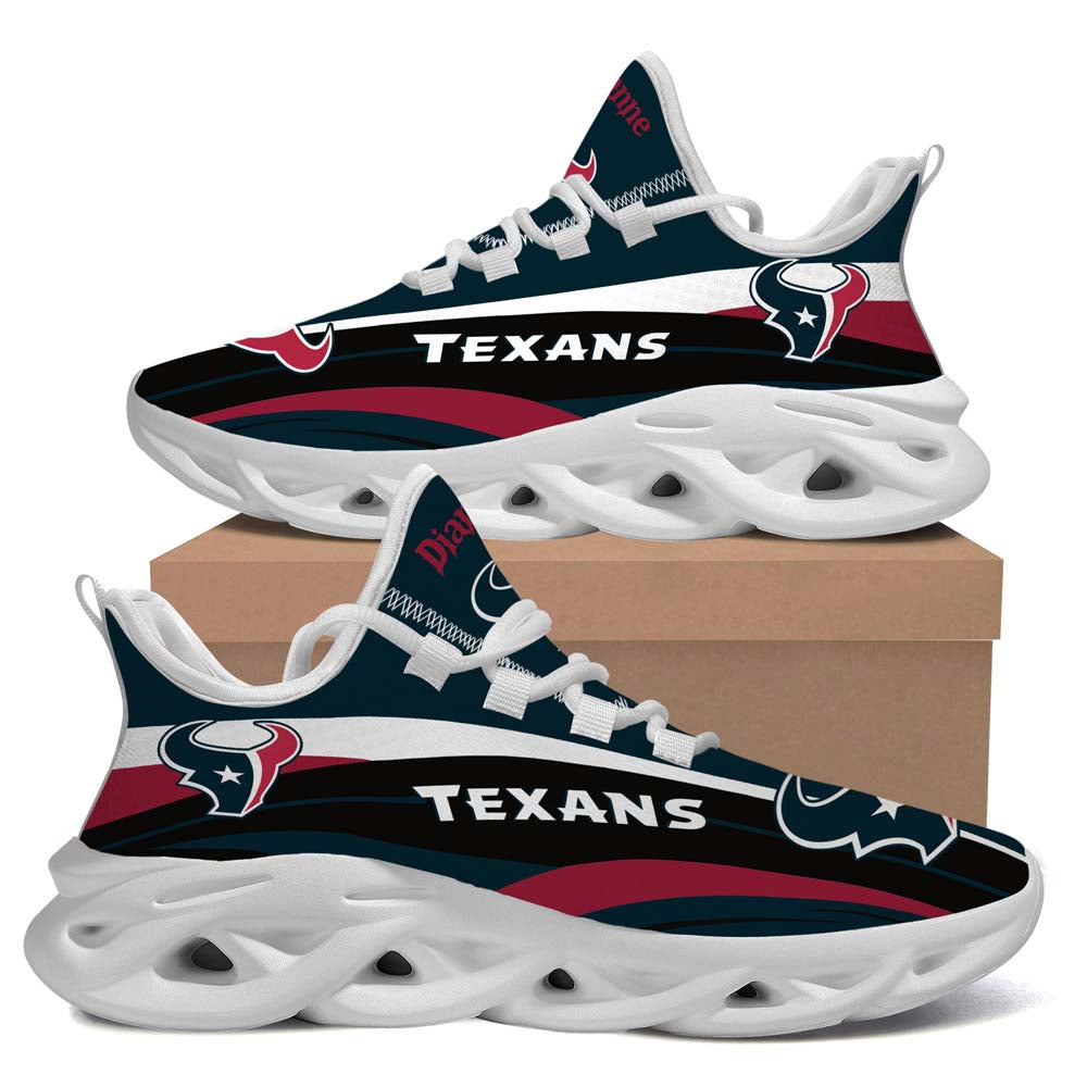 Houston Texans Clunky Max Soul Sneaker Running Sport Shoes