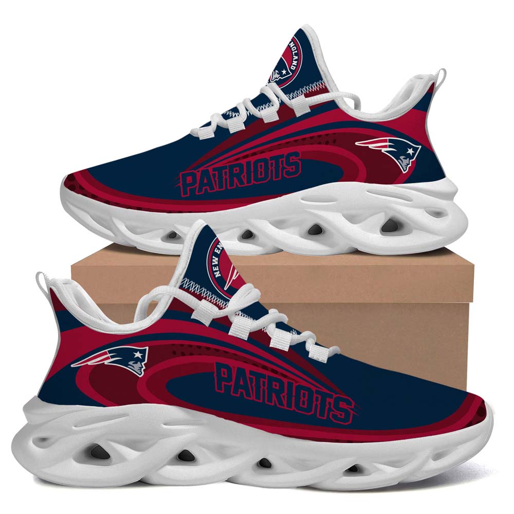 New England Patriots Max Soul Sneaker Running Sport Shoes