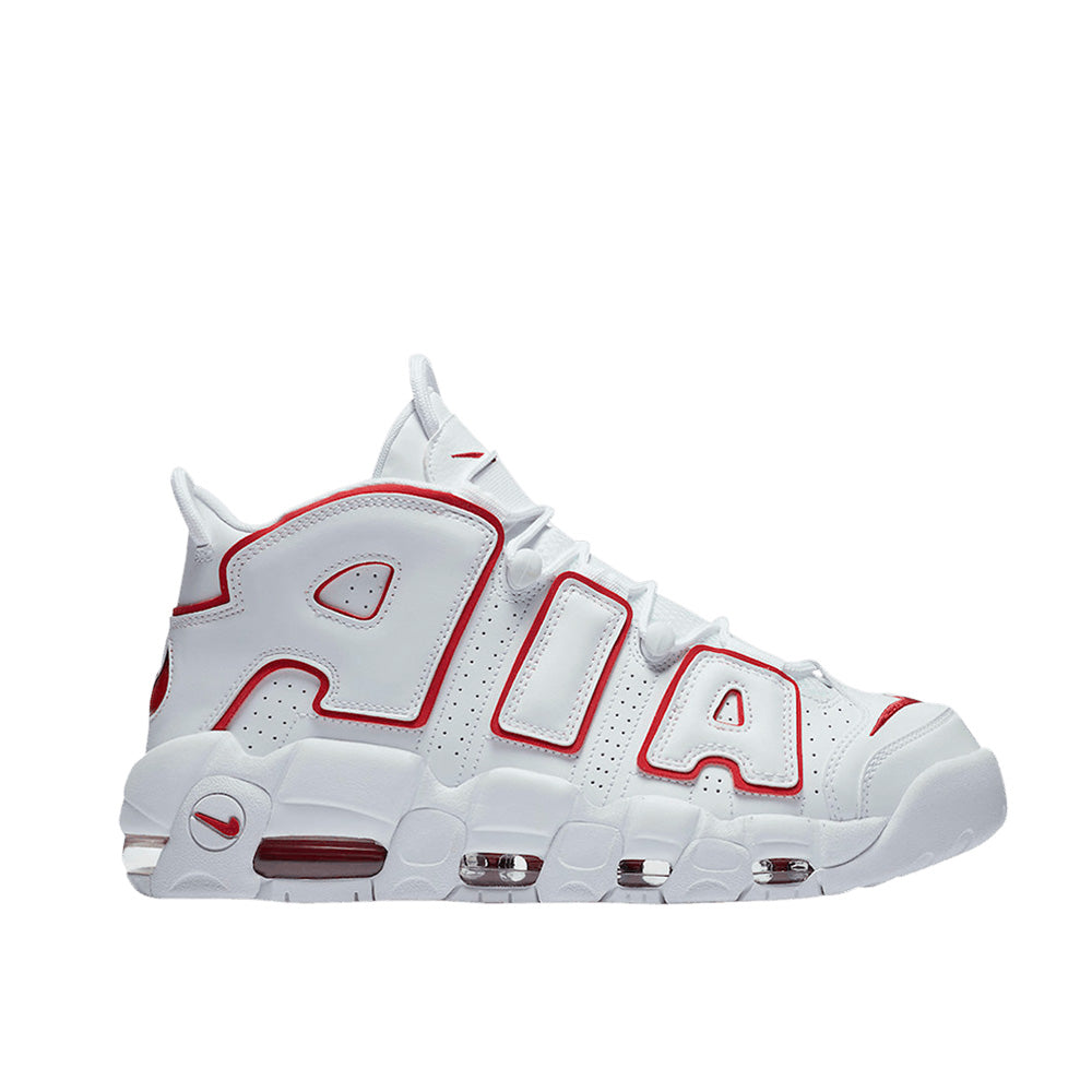 Nike Air More Uptempo ‘White Varsity Red’ 2021 921948-102-21 Signature Shoe