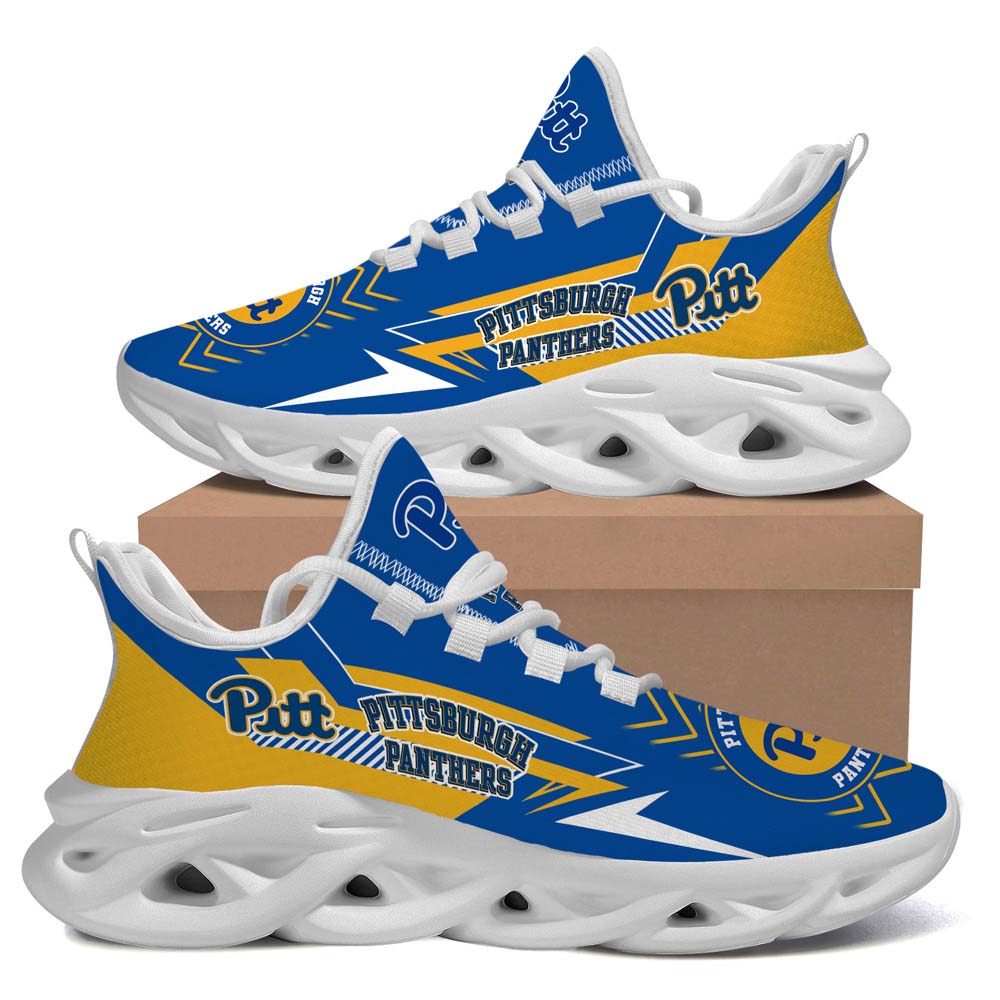 Pittsburgh Panthers NCAA3 Max Soul Sneaker Running Sport Shoes