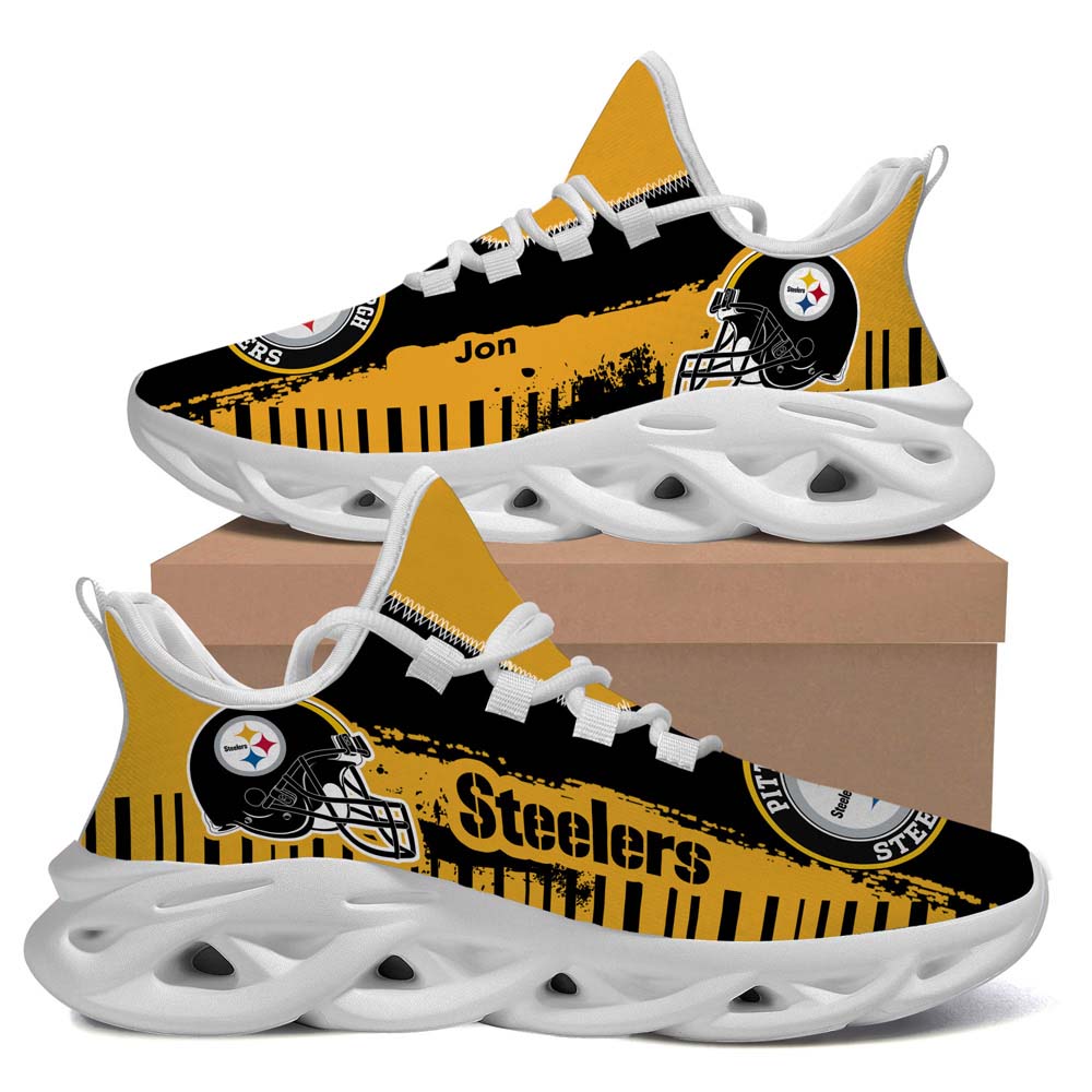 Pittsburgh Steelers American Football Team Max Soul Sneaker Running Sport Shoes