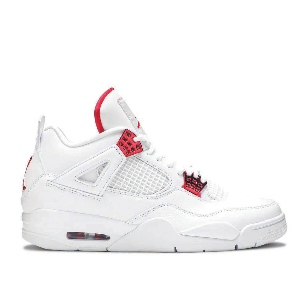 Air Jordan 4 Retro ‘Red Metallic’ CT8527-112 Signature Shoe