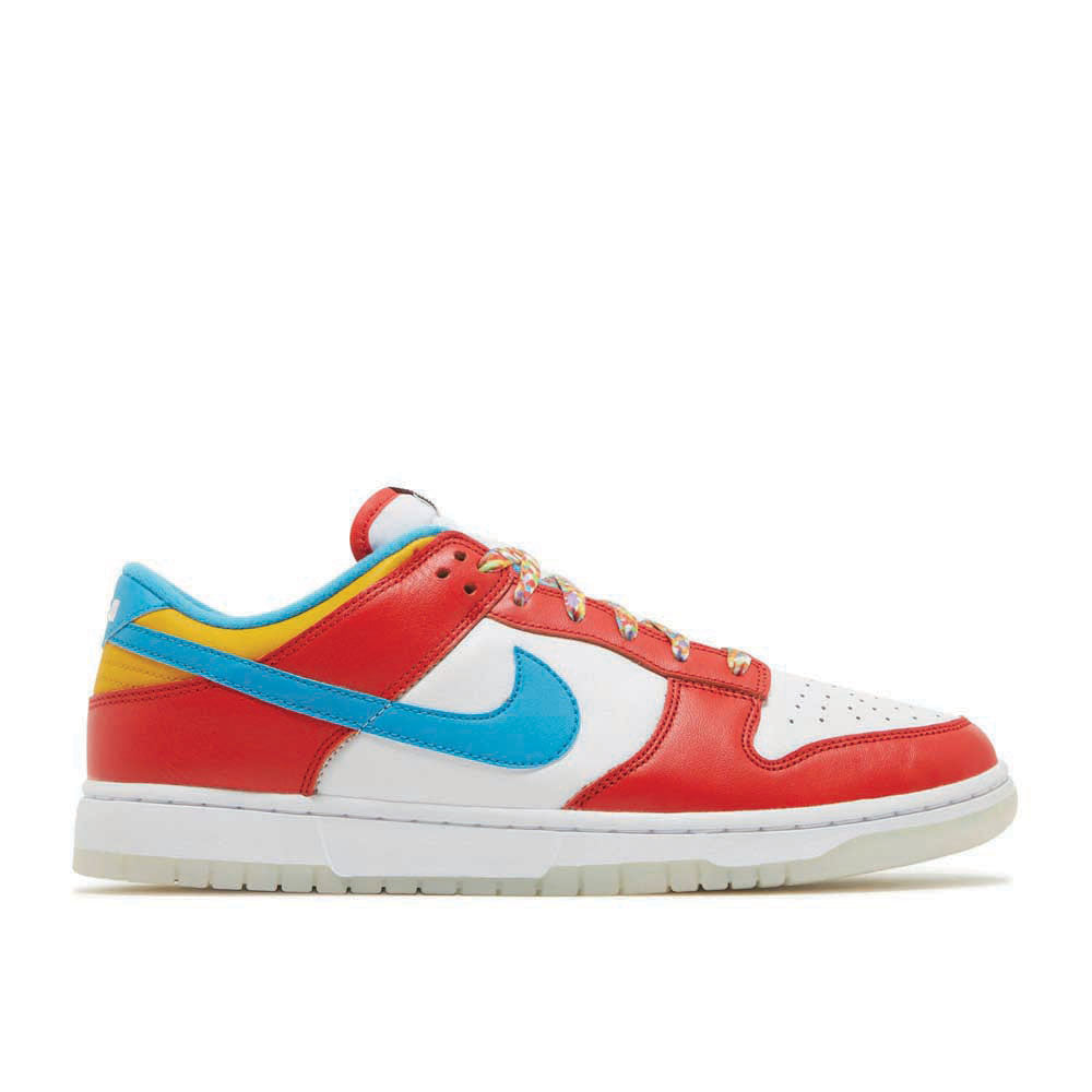 Nike LeBron James x Fruity Pebbles x Dunk Low DH8009-600 Classic Sneakers