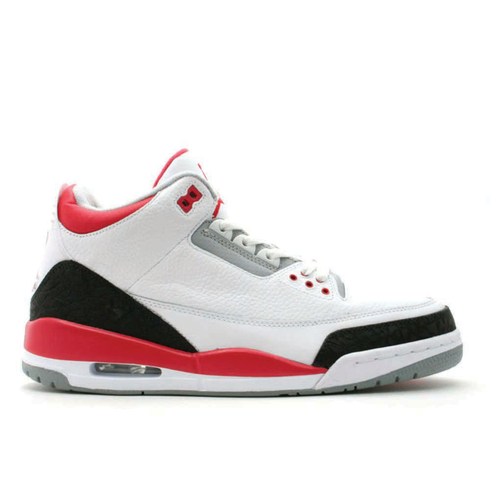 Air Jordan 3 Retro ‘Fire Red’ 2007 136064-161 Signature Shoe