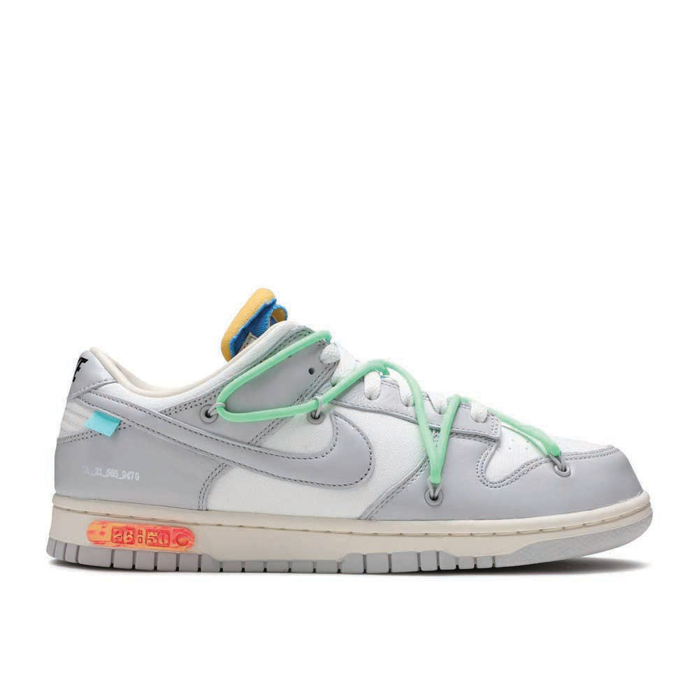 Nike Off-White x Dunk Low ‘Lot 26 of 50’ DM1602-116 Iconic Trainers
