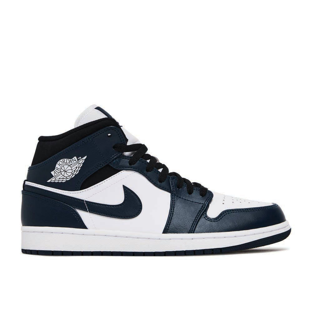 Air Jordan 1 Mid ‘Armory Navy’ 554724-411 Iconic Trainers