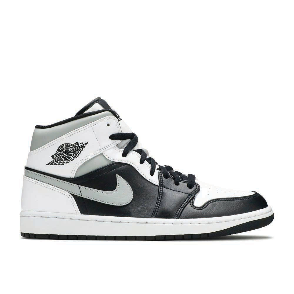 Air Jordan 1 Mid ‘White Shadow’ 554724-073 Signature Shoe