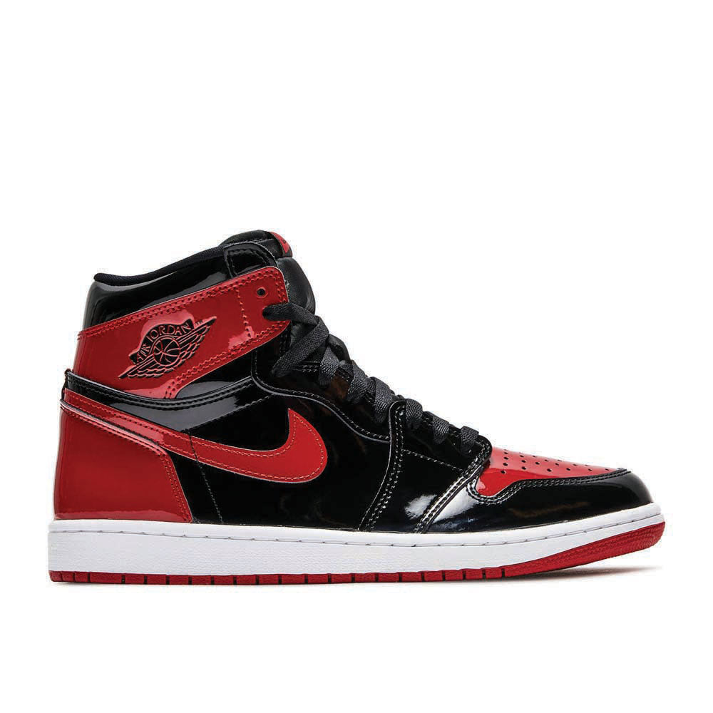 Air Jordan 1 Retro High OG ‘Patent Bred’ 555088-063 Iconic Trainers