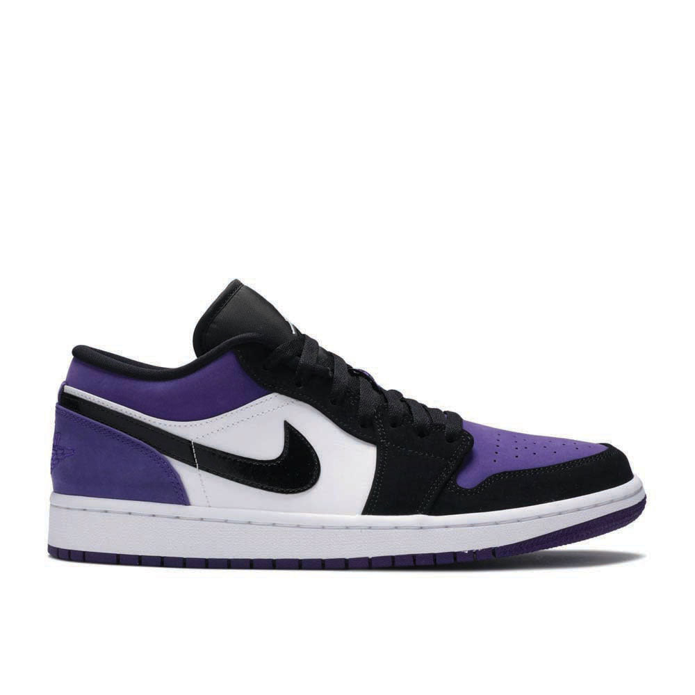 Air Jordan 1 Low ‘Court Purple’ 553558-125 Classic Sneakers